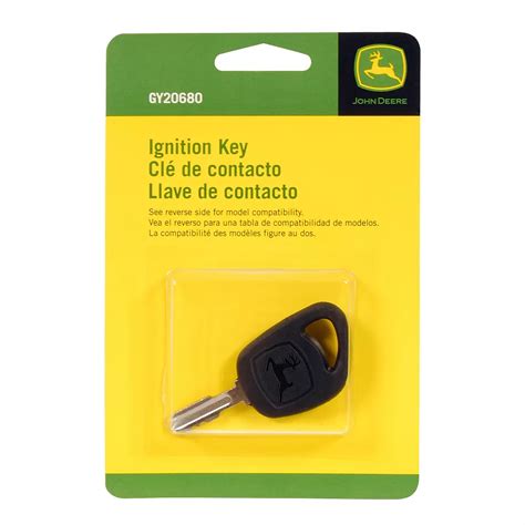 lost john deere tractor key